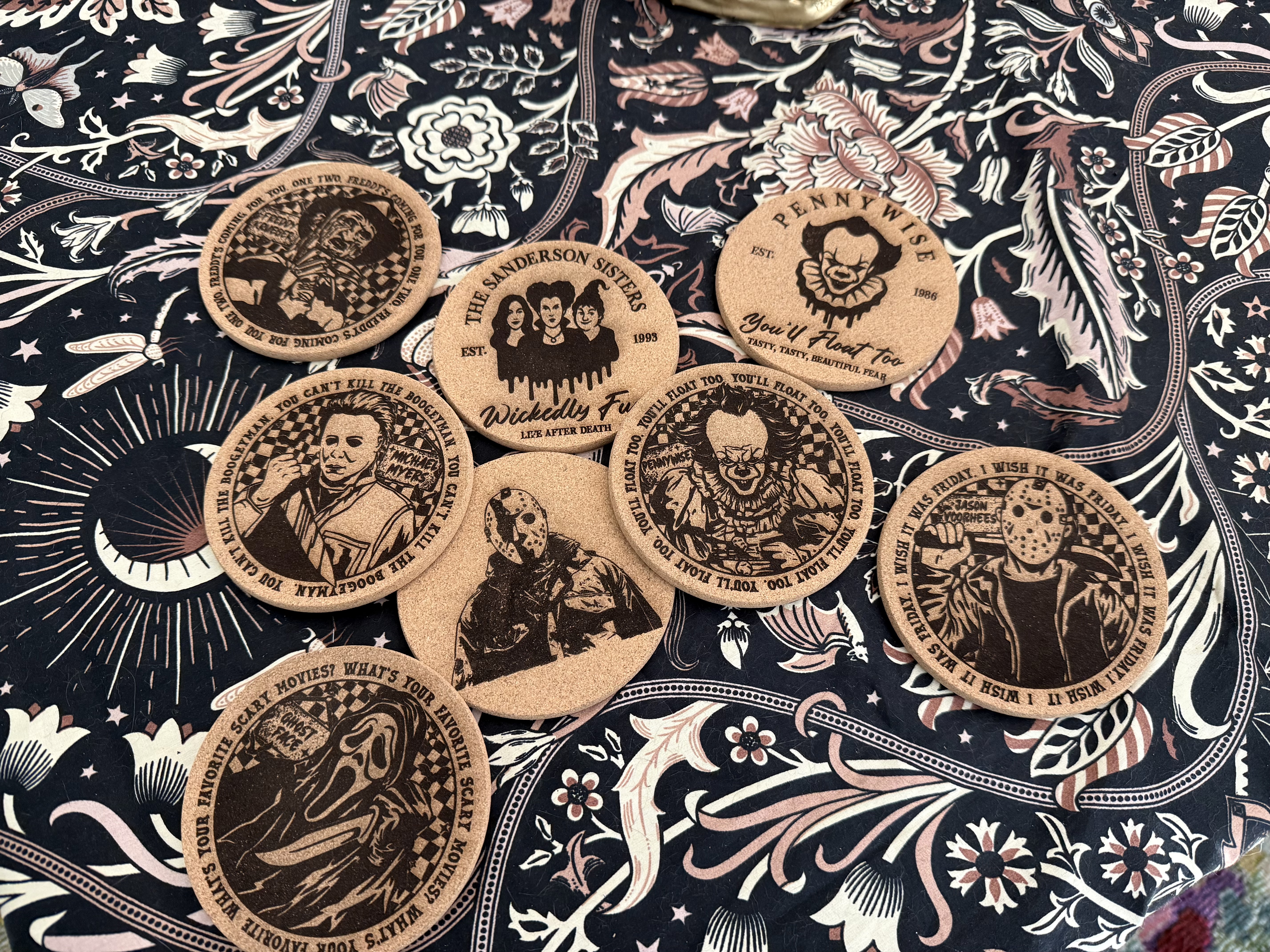 An abundance of cork coasters