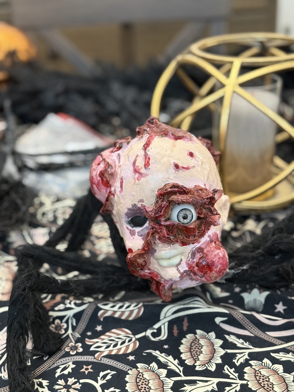 Halloween props and decor